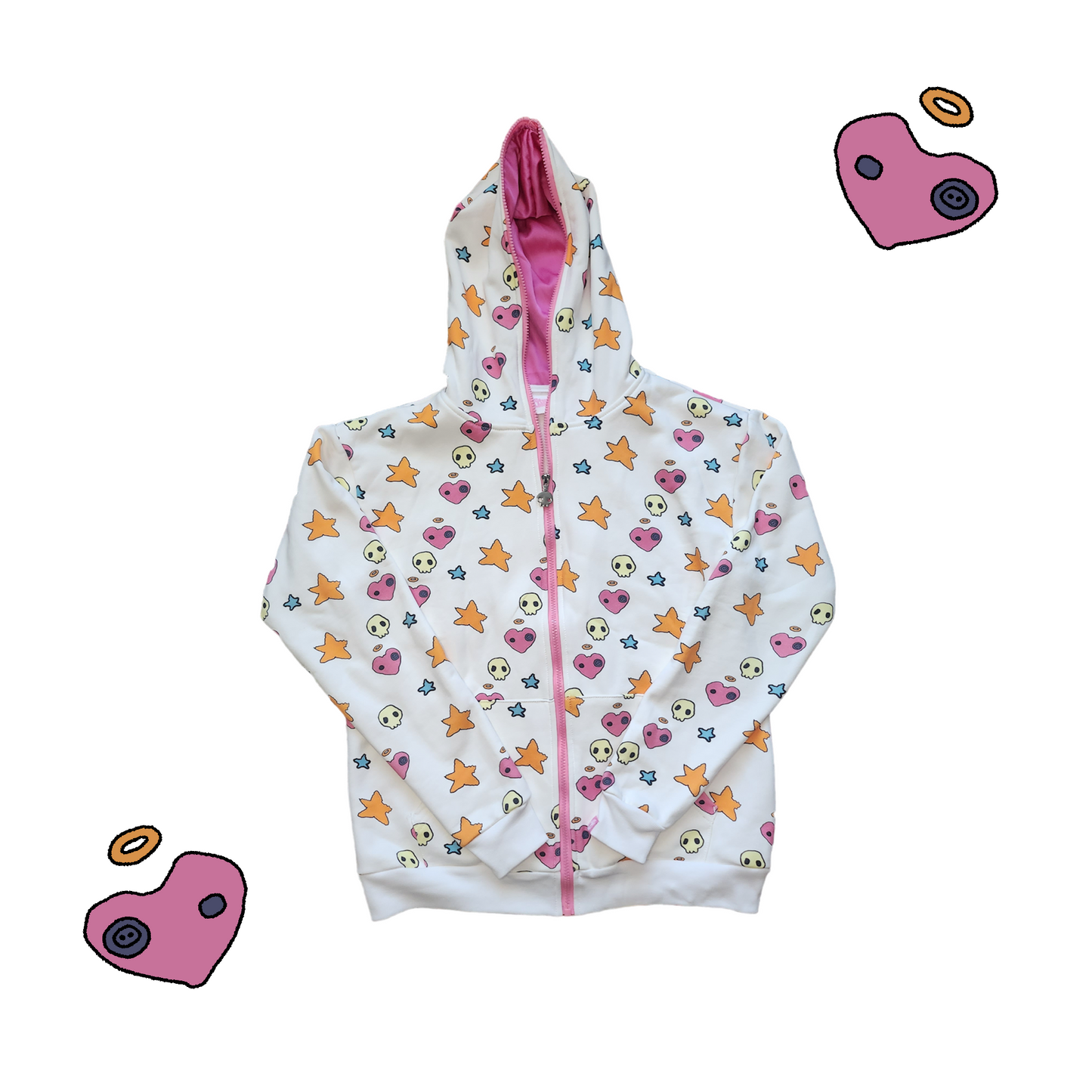 VISUAL IMPULSE Print Hoodie