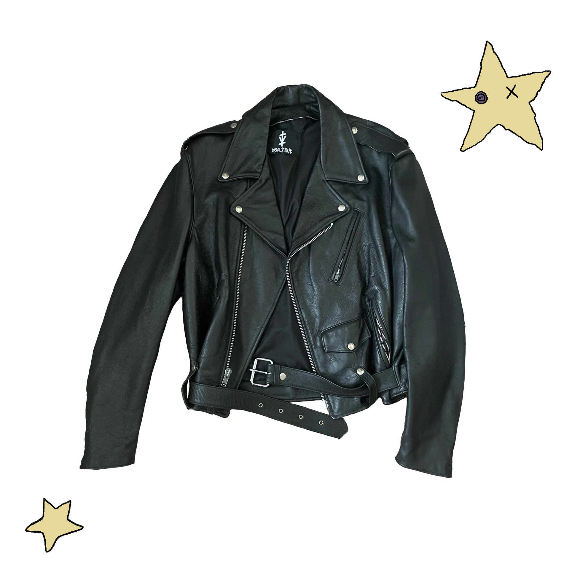 DEVIL LEATHER Jacket – VISUAL IMPULSE